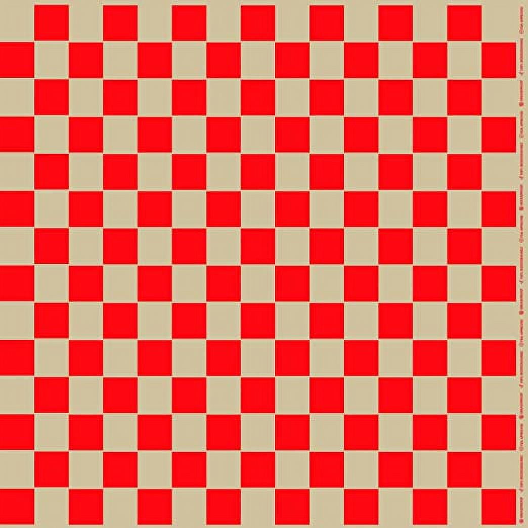 500 Deli Paper Sheets 12 x 12 Inch Red and White Checkered Food Wrapping  Papers