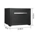 thumbnail image 1 of Techomey Drawer RV Refrigerator 12V Truck Cooler AC DC Fridge Hotel 1.7 cu ft Quiet, 1 of 10