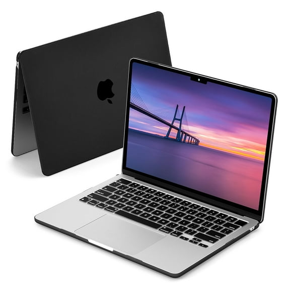 Techprotectus Hard-Shell Laptop Sleeve with Keyboard Cover Black (TP-BK-MA13M2) TP-BK-K-MA13M2