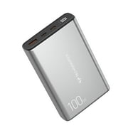 Techsmarter 20000mah 100W Max 130W Dual USB-C PD PPS Power Bank with Samsung Super Fast Charging. Portable Charger Compatible with iPhone, Galaxy, iPad, MacBook, Chromebook, XPS, ThinkPad, Surface