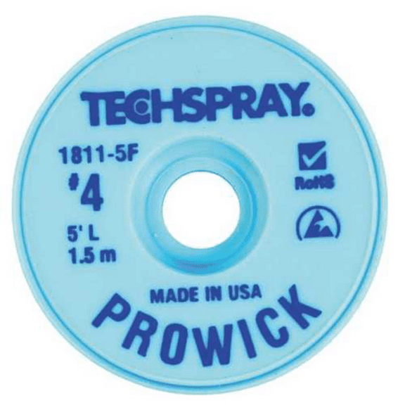 Techspray 1812-5F Desoldering Braid