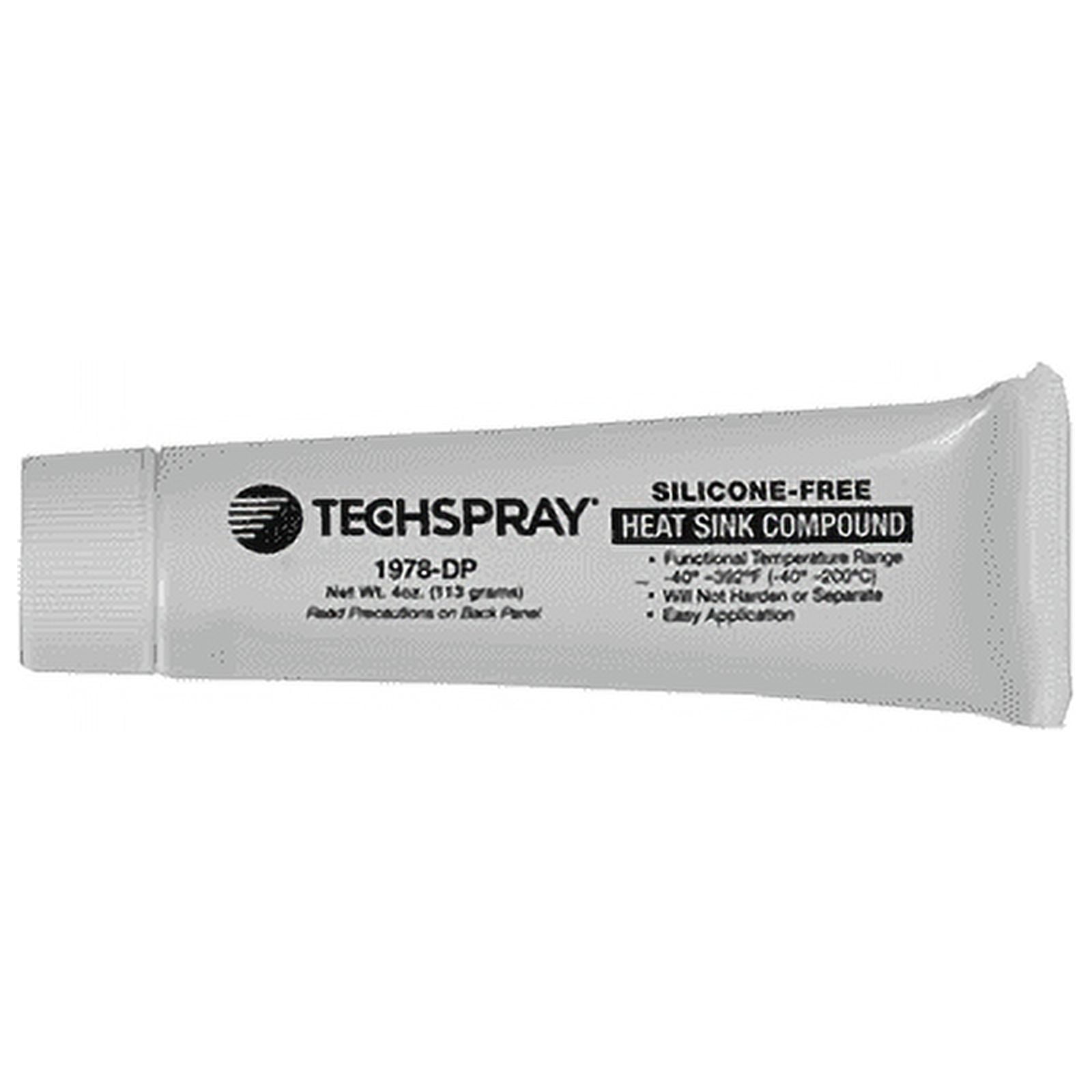 Techspray 1978DP Heat Sink Compound, Silicone Free, White Paste