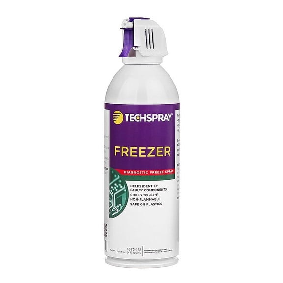 Techspray Diagnostic Freezer, Trigger Spray Can, 15 oz, Liquid 1672-15S