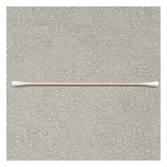 Techspray Cotton Swab,Dbl Tip,3/16 x 6 In,PK100 2300-100