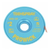 Techspray Pro Wick Yellow No 2 Braid - AS 1809-10F