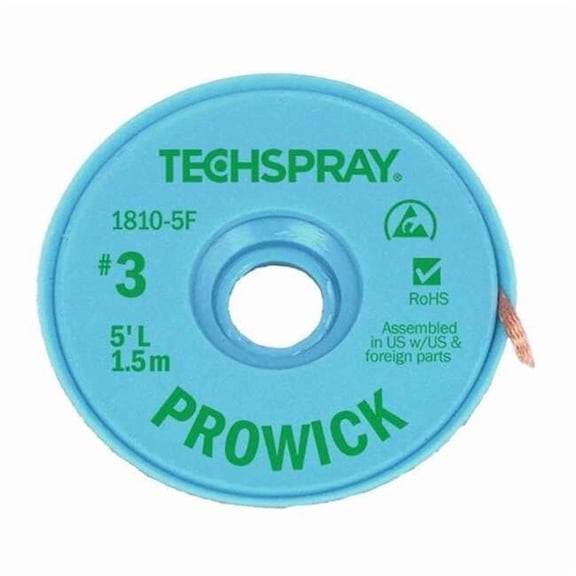 Pro Wick Green No 3 Braid - AS 1810-5F