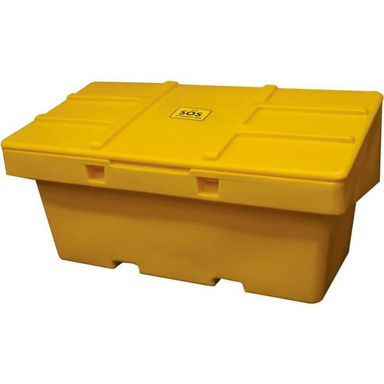 Techstar Plastics Inc Global Industrial Lockable Outdoor Storage Container,  72Lx36Wx36H, 36 Cu. Ft., Yellow - GLO4557109 