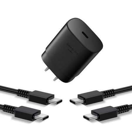 Techsy Smartphone Wall Adapter Charger with 3 ft Cable, 6 ft Cable