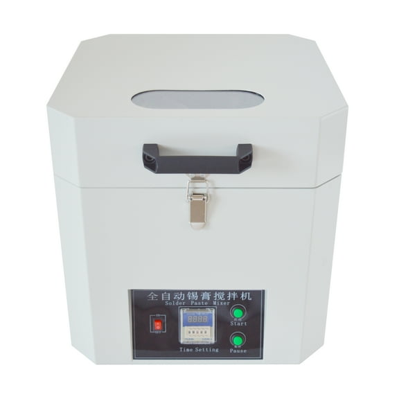Techtonga Automatic Solder Paste Mixer Agitator Tin Paste Blender Adjustable Time and Speed