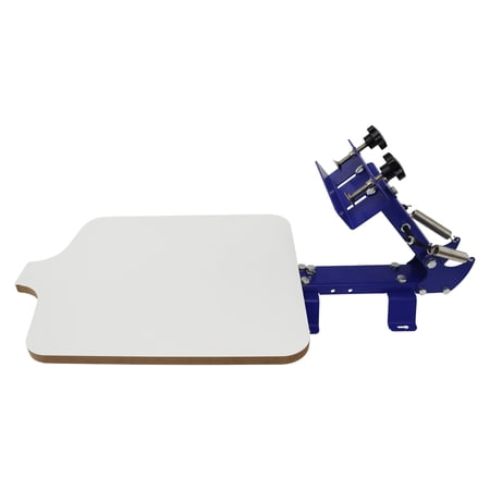 Techtongda 1 Color Screen Printing Press Kit Machine 1 Station Silk Screening Pressing DIY