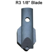 Techtongda 1 Set R3 1/8" Blade Replaceable Die Blade for Desktop Corner Rounder Cutter