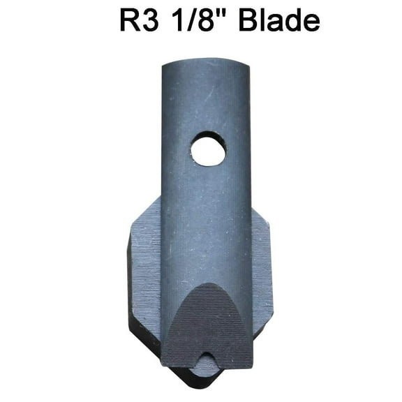 Techtongda 1 Set R3 1/8" Blade Replaceable Die Blade for Desktop Corner Rounder Cutter