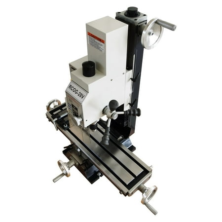 Techtongda 1300W RCOG-28V Brushless Precision Milling and Drilling Machine Horizontal Drilling and Milling Lathe