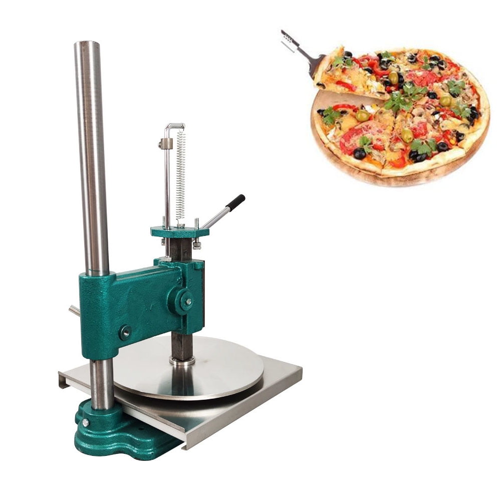 Techtongda 14 inches Manual Household Pizza Dough Press Machine Pizza Pie Pressing Machine