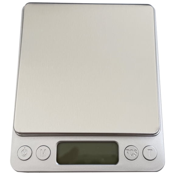 Techtongda 2000g x 0.1g Digital Scale for Jewelry Gold Silver Coin Gram