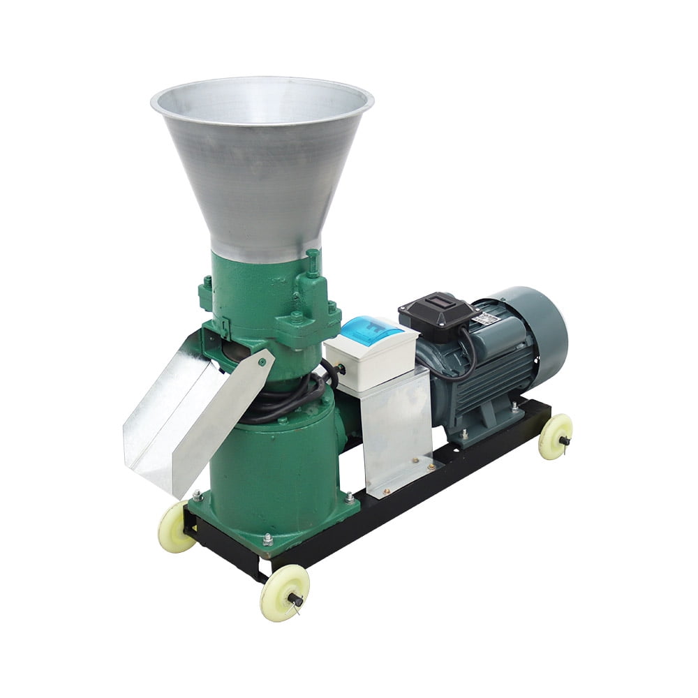 Techtongda 2MM Chicken Feed Pellet Mill Machine Farm Animal Poultry Feed Granulator 220V