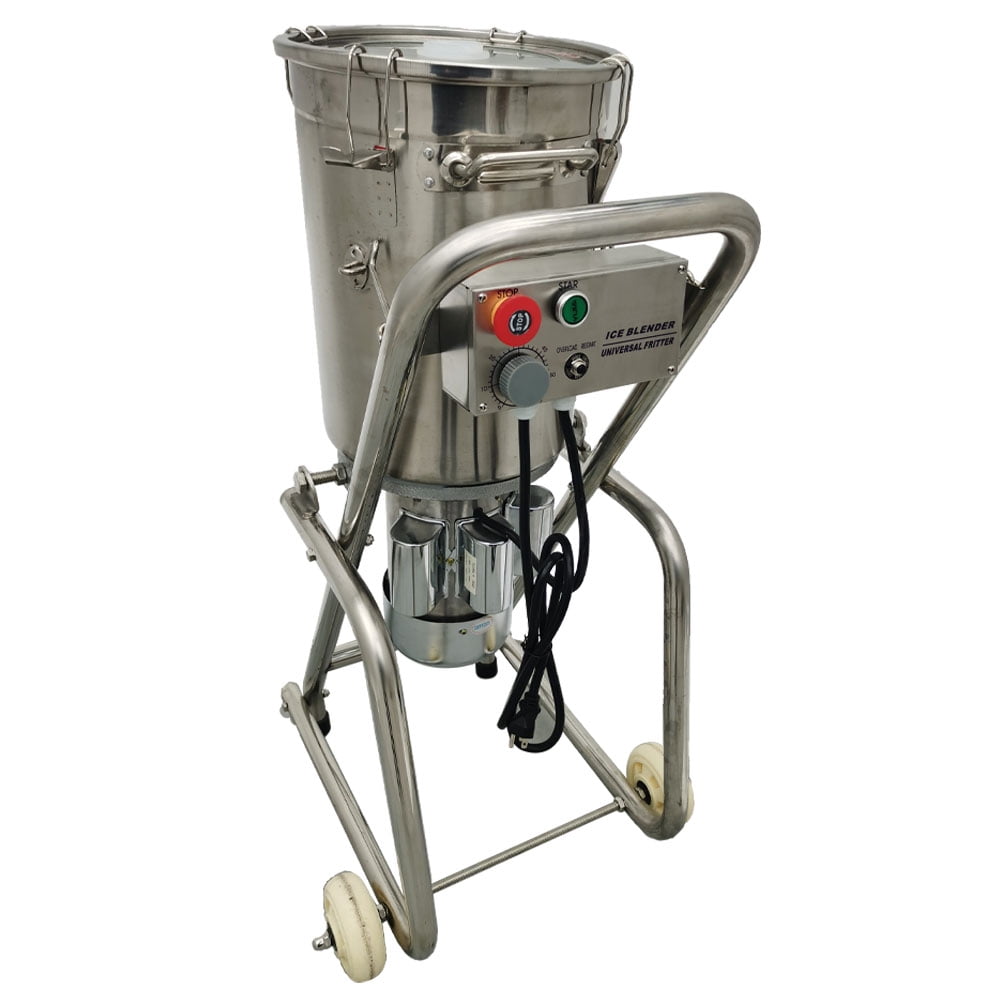 Techtongda 32L Commercial Meat Vegetable Prep Food Chopper Processor Fruit and Vegetable Shredder Stainless Steel