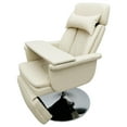 thumbnail image 1 of Techtongda 360 Degree Rotation Design Adjustable Hydraulic Massage Beauty Salon Chair White, 1 of 14