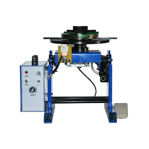 Techtongda 50KG Automatic Welding Positioner Welding Turntable Rotary Table with 200mm Chuck