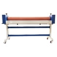 thumbnail image 1 of Techtongda 63" Manual Cold Roll Laminating Machine Vinyl Photo Film Cold Laminator Hand Crank with Stand, 1 of 12