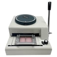 thumbnail image 1 of Techtongda 66 Characters Convex Embosser Manual PVC Embossing Machine PVC Card Coding Machine, 1 of 16