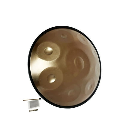 Techtongda 9 Notes Hand Pan Handpan Hand Drum Musical Instrument Steel Tongue Musical