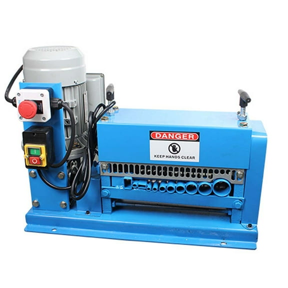 Techtongda Automatic Wire Stripper Machine Wire Stripping Machine Copper Cable Stripper Waste Cable Peeler for Recycling Copper Wire