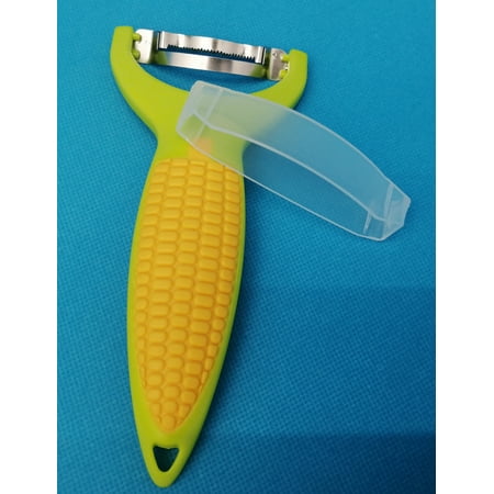 Techtongda Corn Peeler Thresher Tool Kitchen Cutter Stripper Remover Corn Grater Household Corn Separator 420 Stainless Steel Planer