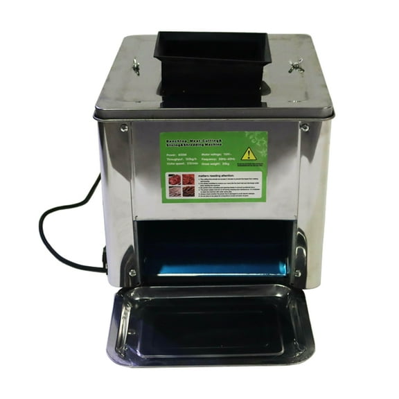 Techtongda Desktop 2.5mm Meat Slicer Cutter Meat Slicing Machine