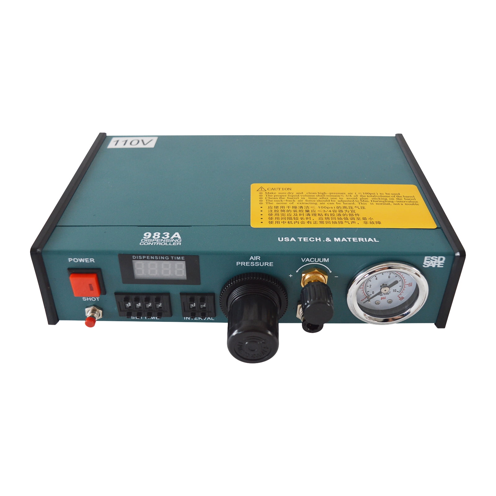 Techtongda Digital Automatic Glue Dispenser Paste Liquid Controller Dropper