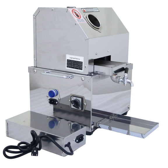 Techtongda Electric Sugarcane Juice Extractor Sugar Cane Ginger Press Sweet Sorghum Press Machine