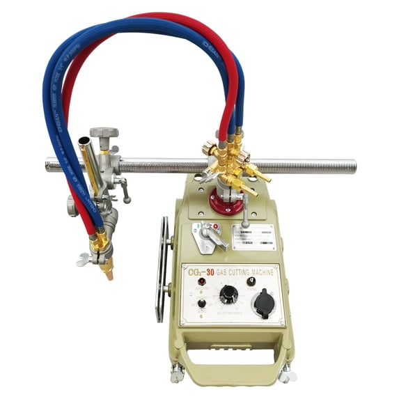 Techtongda Enhanced Flame Cutting Machine Torch Track Burner Portable Handle Gas Cutting Machine