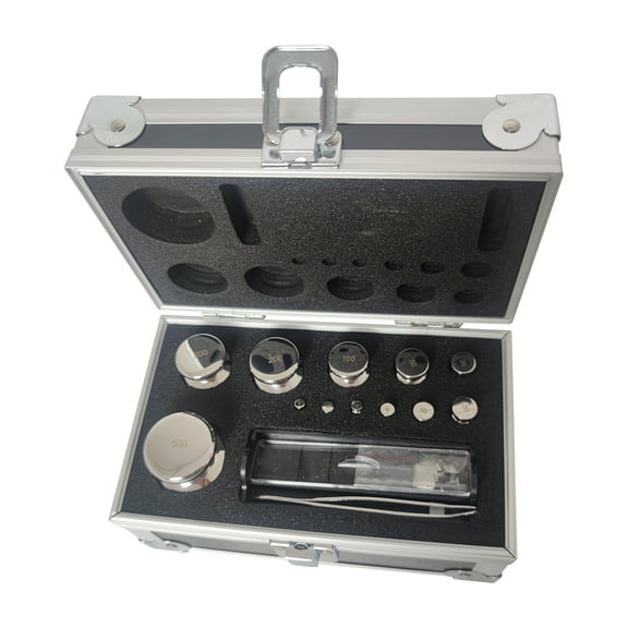 Techtongda 1mg-500g Precision Stainless Steel Scale Calibration Weight Kit Set