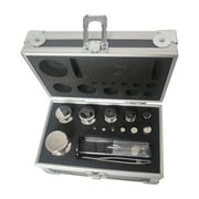 Techtongda 1mg-500g Precision Stainless Steel Scale Calibration Weight Kit Set