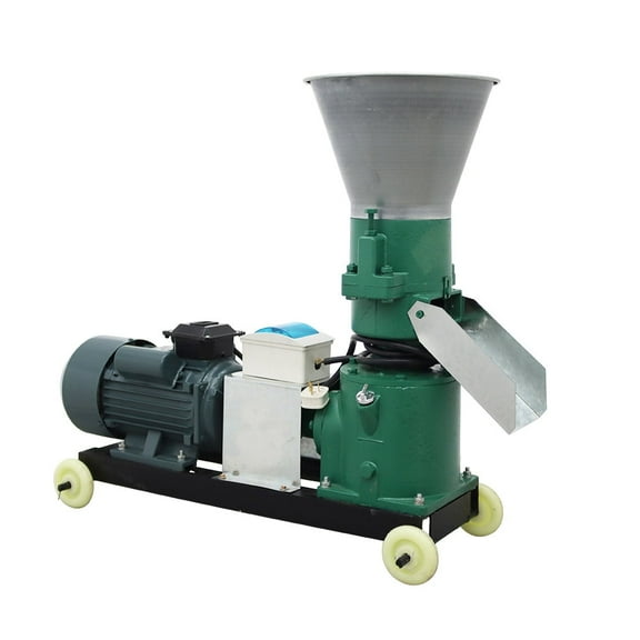 Techtongda Farm Animal Feed Pellet Mill Machine 4MM Chicken Feed Pelletizer 3000W 220V