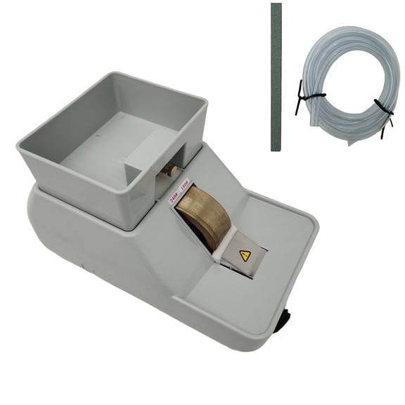 Techtongda Hand Edger Manual Eyeglass Lens Edger Water Injection Lens Grinder Double Wheel Polisher
