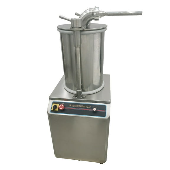 Techtongda Hydraulic Automatic Sausage Filling Machine Vertical Sausage Maker Meat Filler 35L Capacity