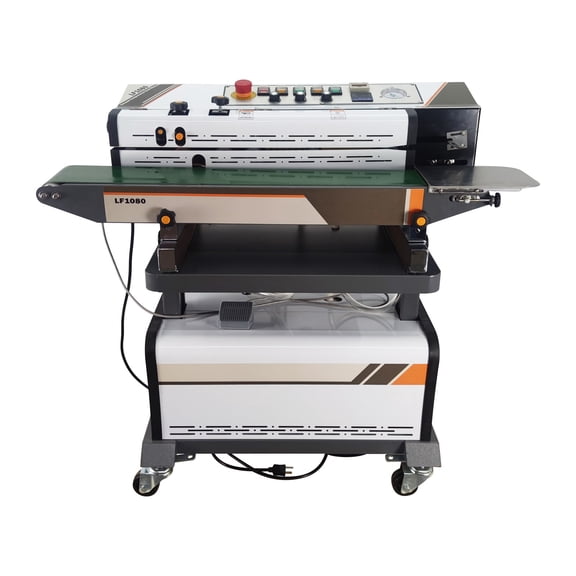 Techtongda LF1080A Continuous Vacuum Packing Bag Sealing Machine with Ink Coding Sealer Horizontal & Vacuum Packing Machine