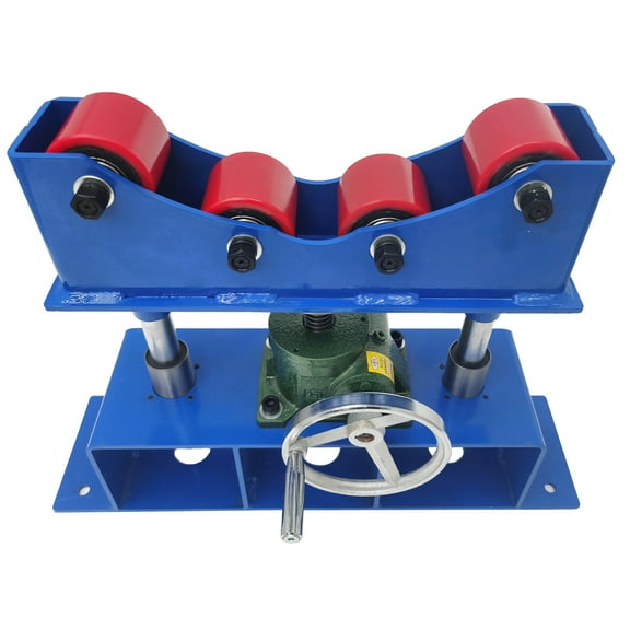 Techtongda Manual Welding Roller Bracket Accurate Rolling Support Frame for Welding