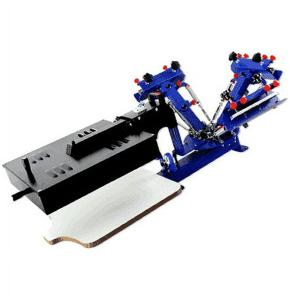Techtongda Micro-adjust 3 Color 1 Station Silk Screen Printing Press Equipment Flash Dryer #006106