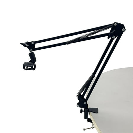 Techtongda Microphone Mounting Bracket Professional Recording Microhpone Stand Adjustable Folding Arm