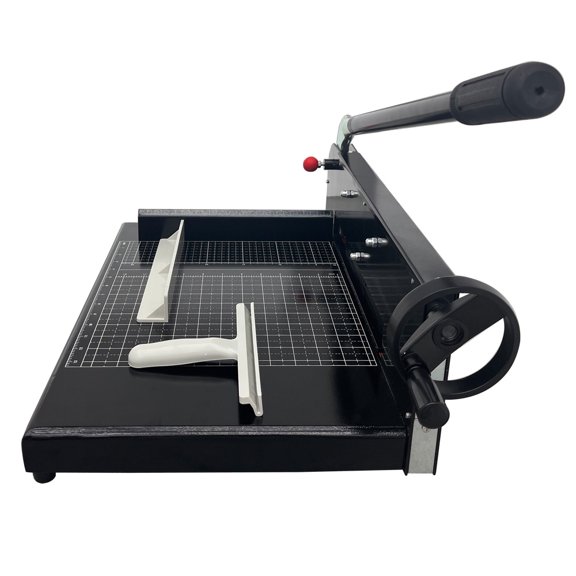 Techtongda Heavy Duty All Steel 12.2in A4 Stack Paper Cutter Guillotine Trimmer