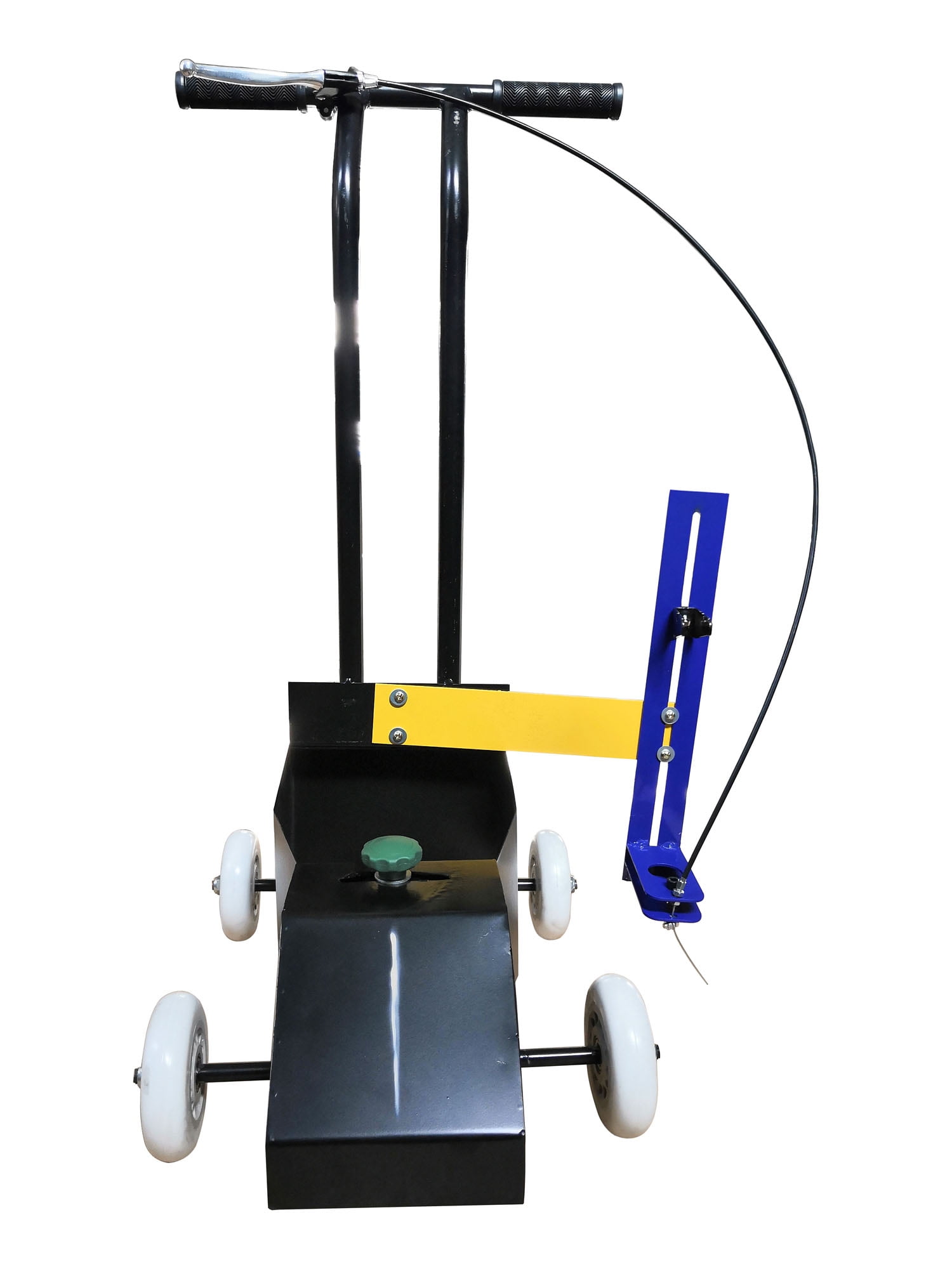 Techtongda Paint Line Striping Machine Paint Parking Sprayer with Double Handle and Casters for