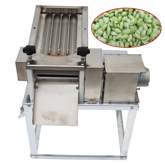 Techtongda Pea Peeling Machine Pea Peeler Edamame Sheller 60KG/h