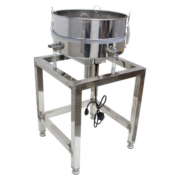 Techtongda Powder Vibrating Screen Electric Sieve Stainless Steel Powder Automatic Sifter Shaker Machine