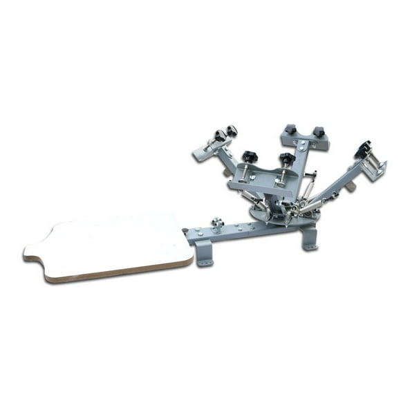 Techtongda Screen Printing Machine Press 4 Color 1 Station Silk Screen Printing Machine
