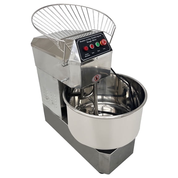 Techtongda Stand Flour Mixing Machine Dough Mixer Machine Double Action Double Speed 50L Capacity