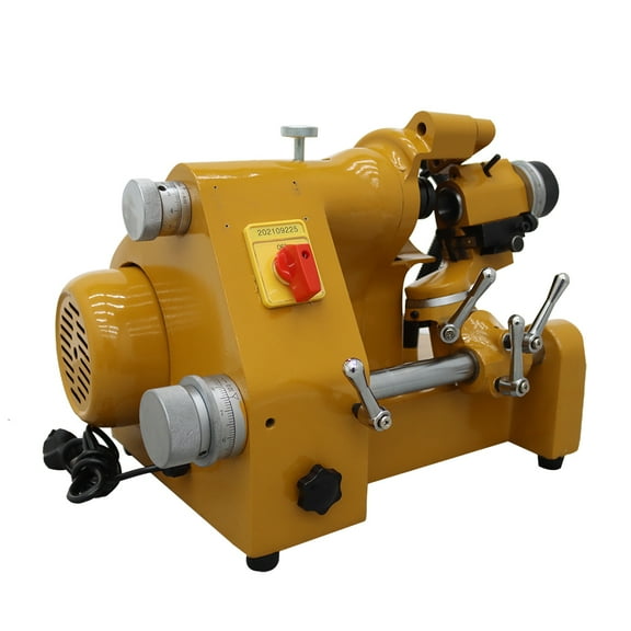 Techtongda Universal Cutter Grinder Sharpener for End Mill Lathe Drill Bit Tool 220V