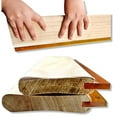 thumbnail image 1 of Techtongda Wide Silk Stencil Screen Printing Squeegee Wood Screen Ink Scraper, 1 of 4