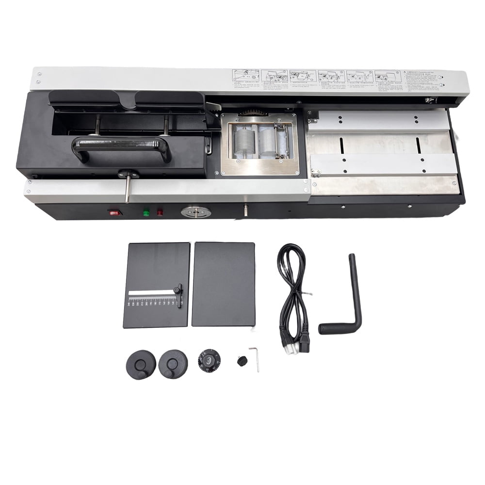 A4 size Automatic glue binding machine 320mm 50S glue book binder